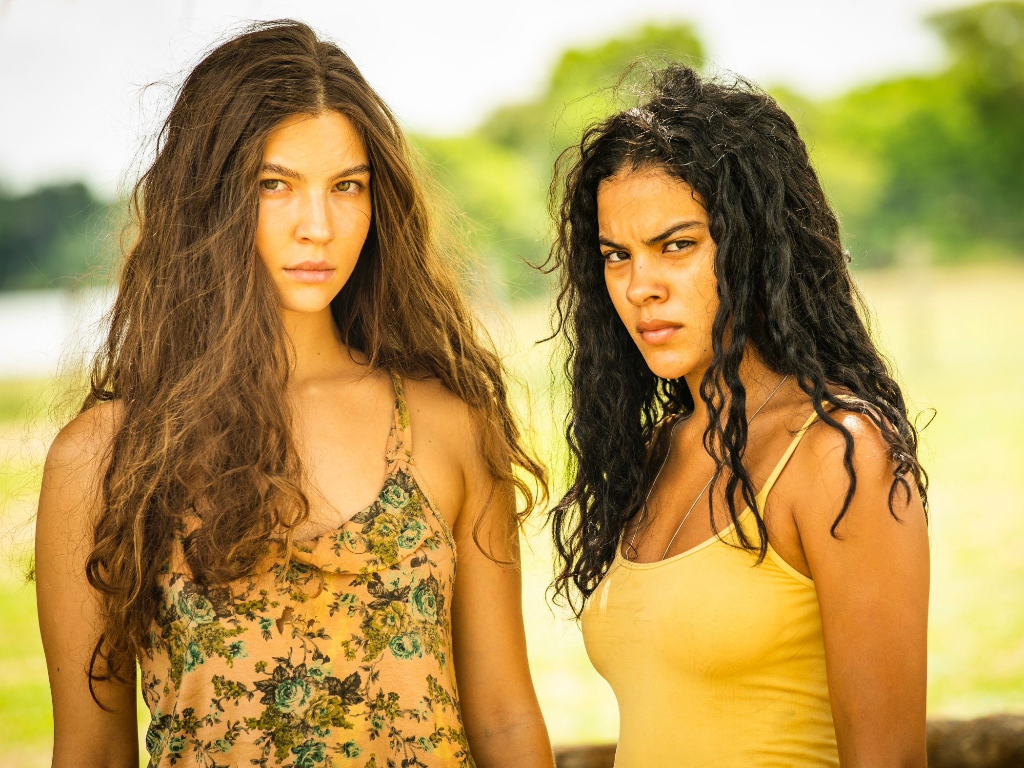 Juma e Muda, personagens da telenovela Pantanal